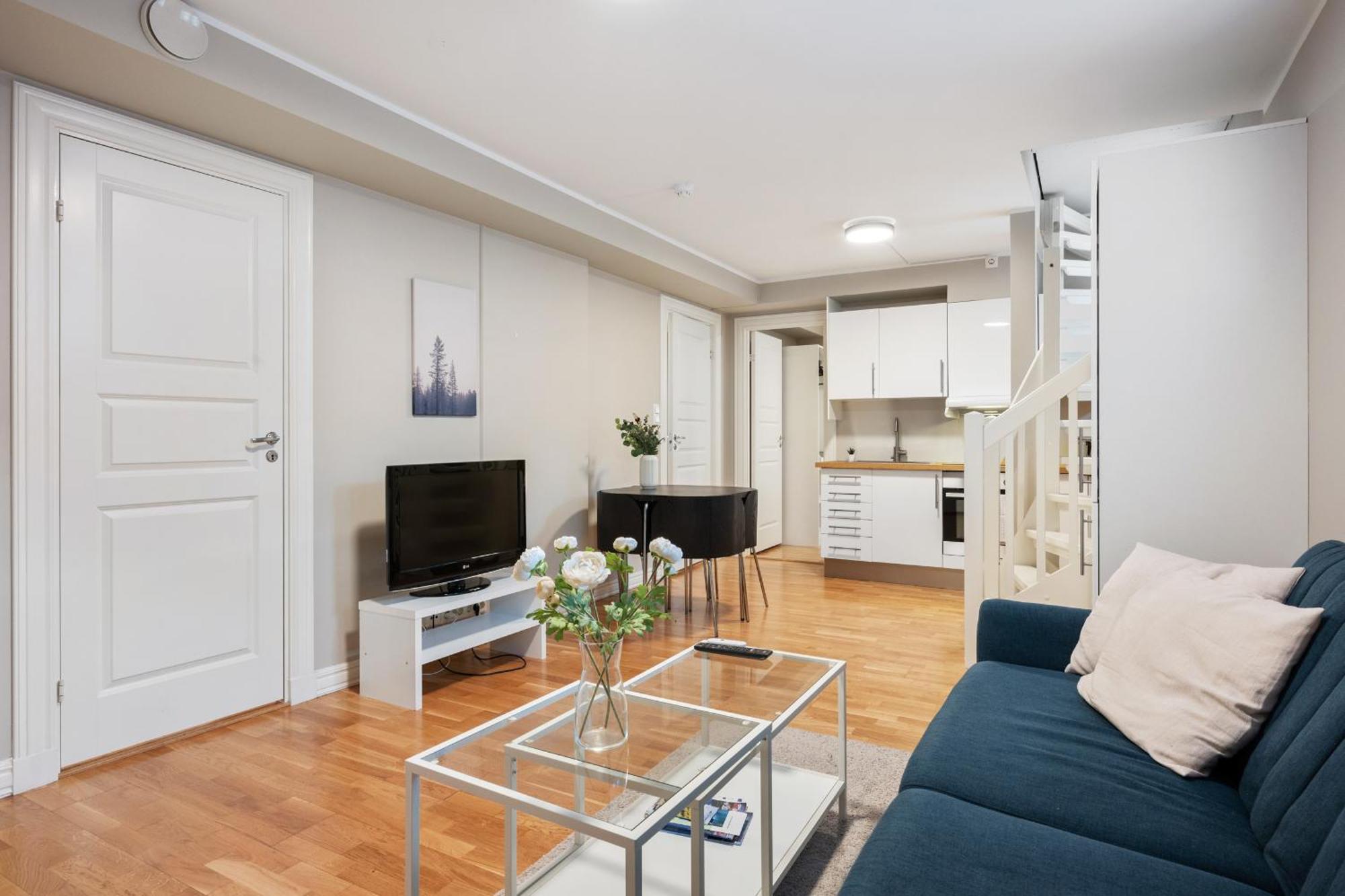 New! Modern City Apt: Central W/ Private Entrence Lejlighed Bergen Eksteriør billede